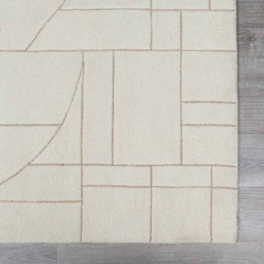 Made to Order Custom Size Fusao Beige Area Rug