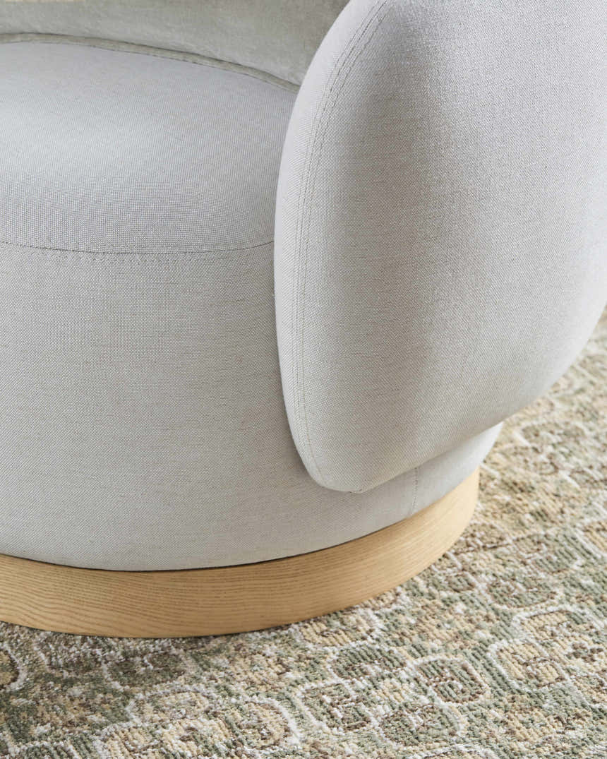 Galey Beige Alix x Livabliss Finlayson Accent Chair