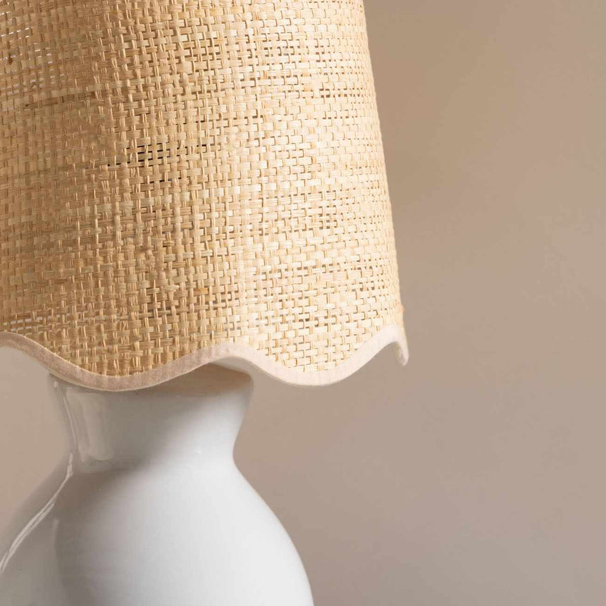 Salgareda Grey Ceramic Table Lamp