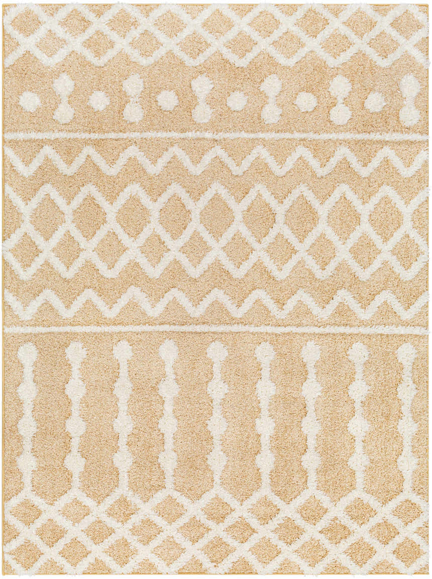 Sample Ilyas Camel Plush Area Rug - Clearance