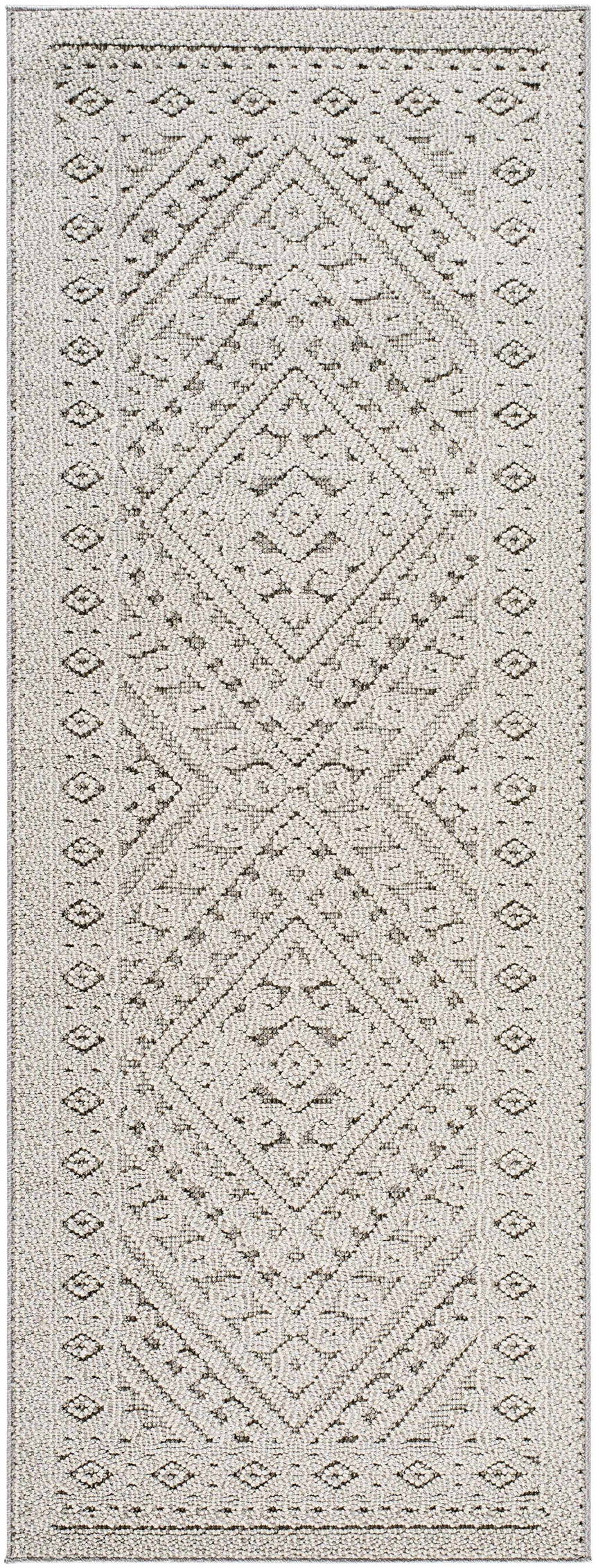 Hibah Natural Gray Area Rug - Clearance