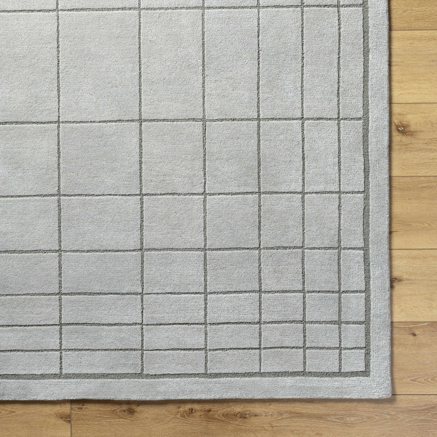 Made to Order Custom Size Sedna Gray Wool Area Rug
