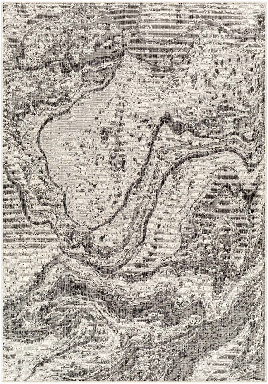Sample Basma Nutmeg Marble Area Rug - Clearance