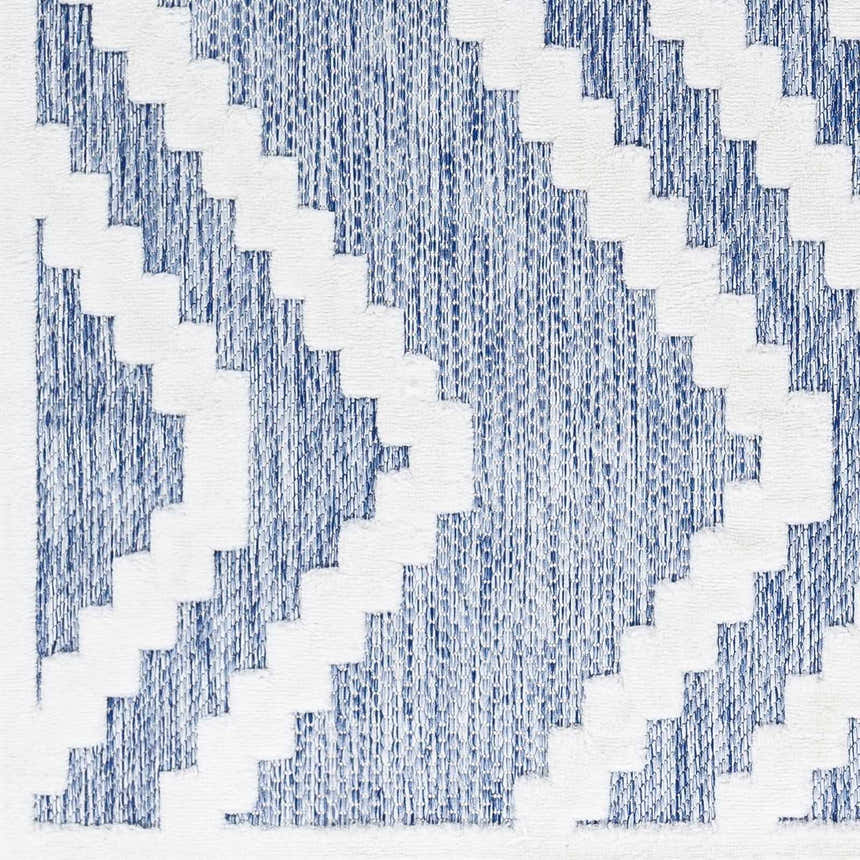 Sample Amala Blue Washable Rug - Clearance