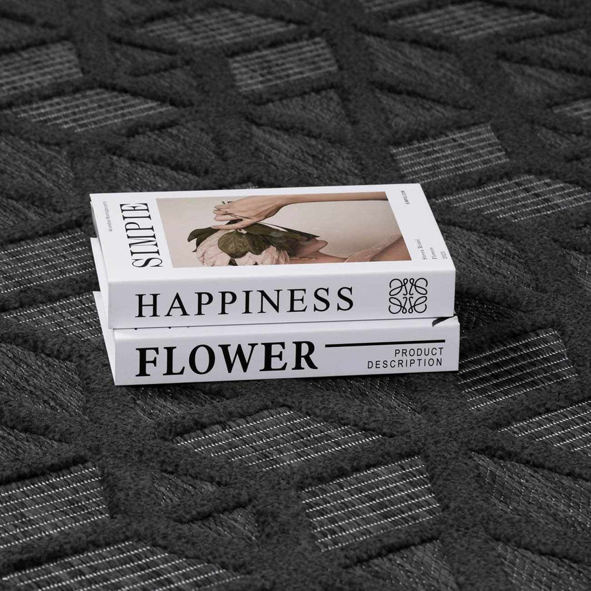 Nuri Black Outdoor Rug
