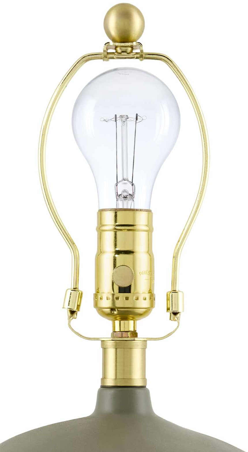 Solovjevsk Gray Table Lamp