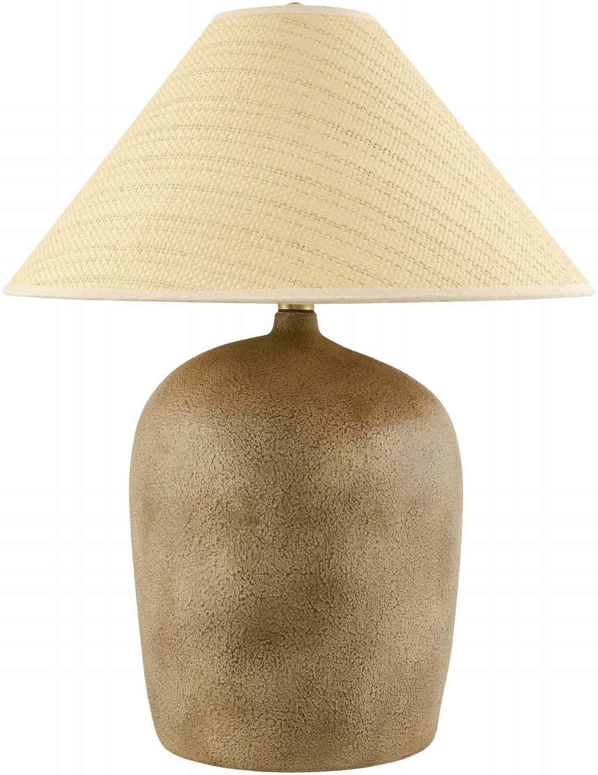 Solovjevsk Dark Red Table Lamp