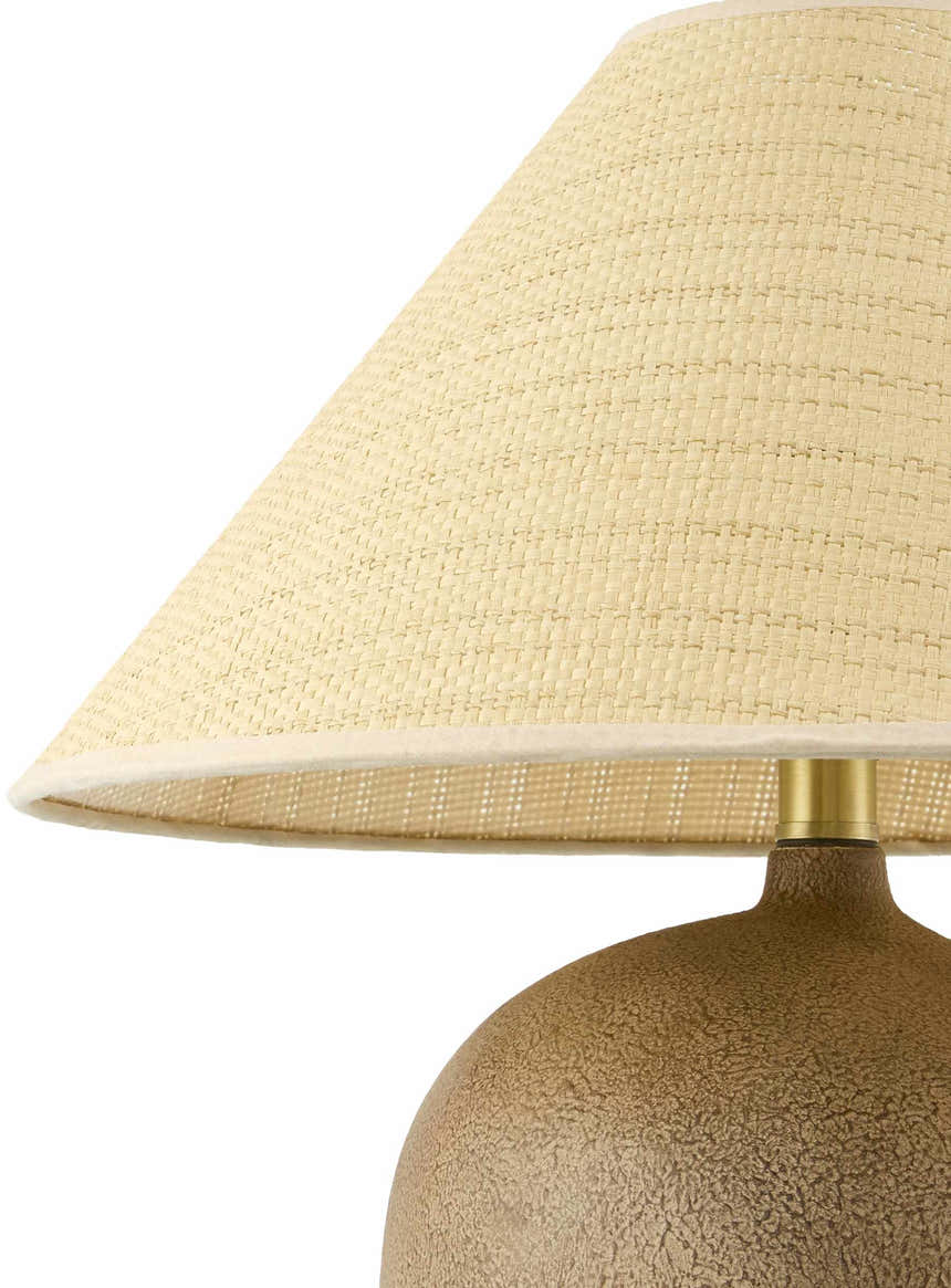 Solovjevsk Dark Red Table Lamp