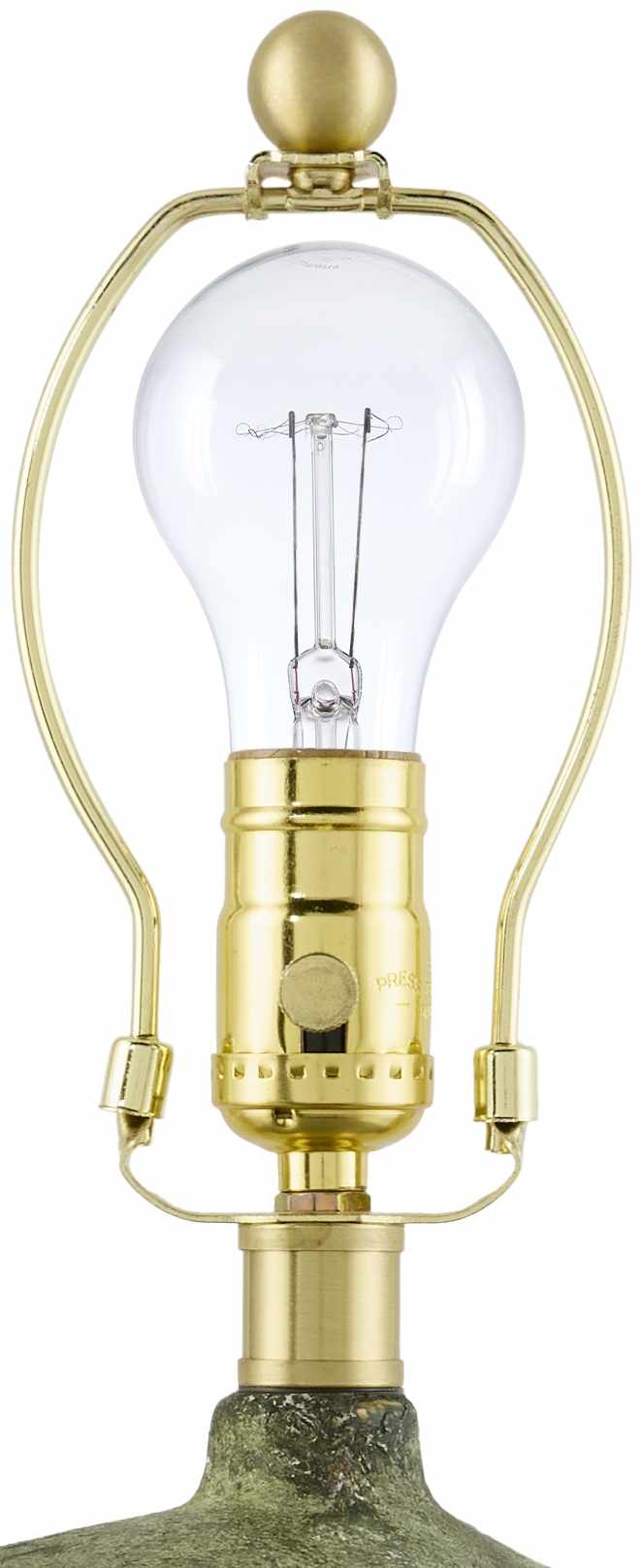 Solovjevsk Green Table Lamp