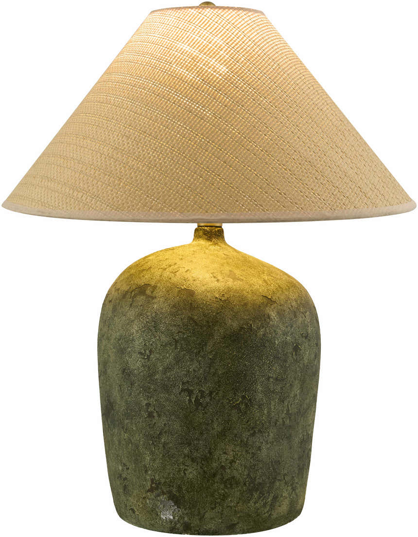 Solovjevsk Green Table Lamp