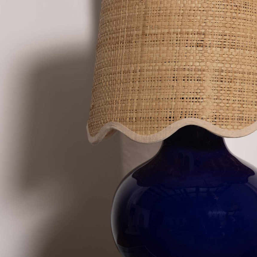 Theisseil Navy Blue Table Lamp