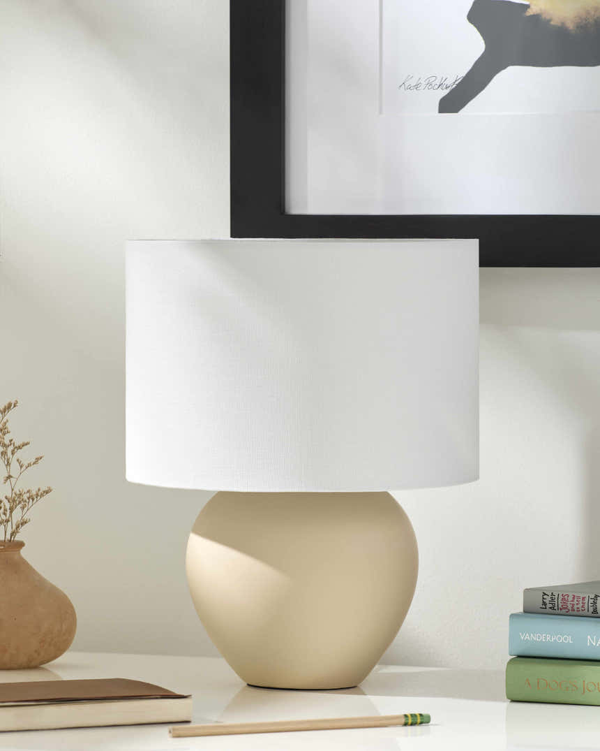 Salzkotten Cream Table Lamp