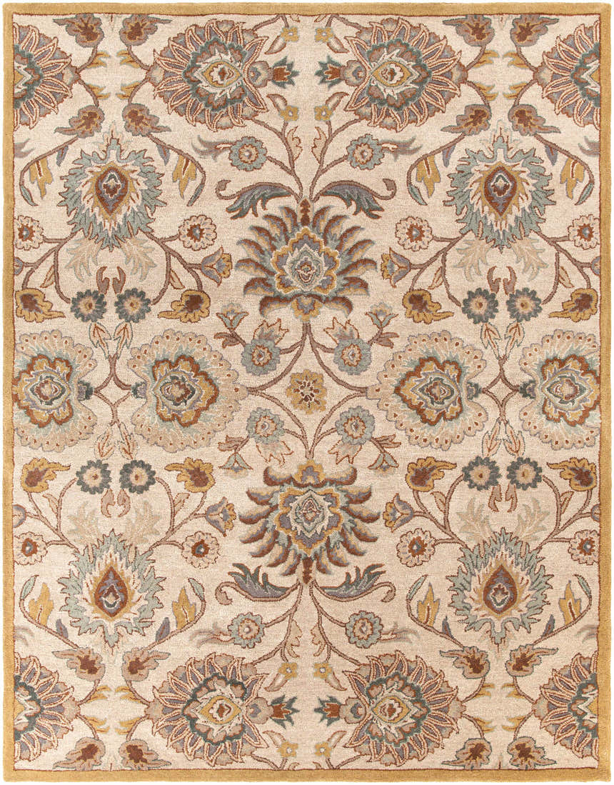 Made to Order Custom Size Conesus Hand Tufted Tan 1012 Area Rug