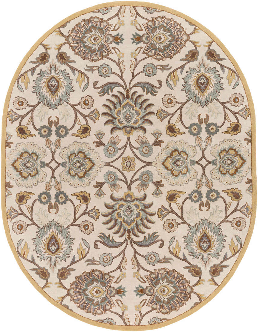 Made to Order Custom Size Conesus Hand Tufted Tan 1012 Area Rug
