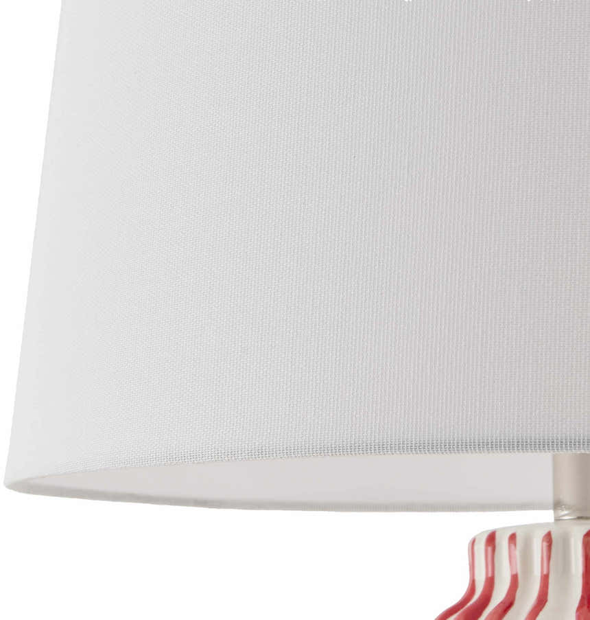 Shamsabad Red Table Lamp