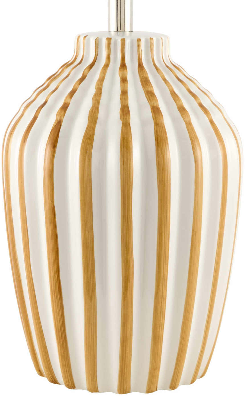 Shamsabad Tan Table Lamp