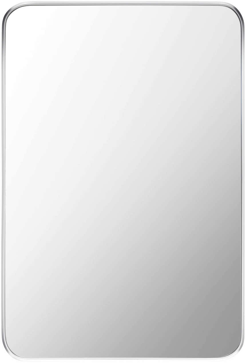 Sustinente Silver Gray Carved Mirror