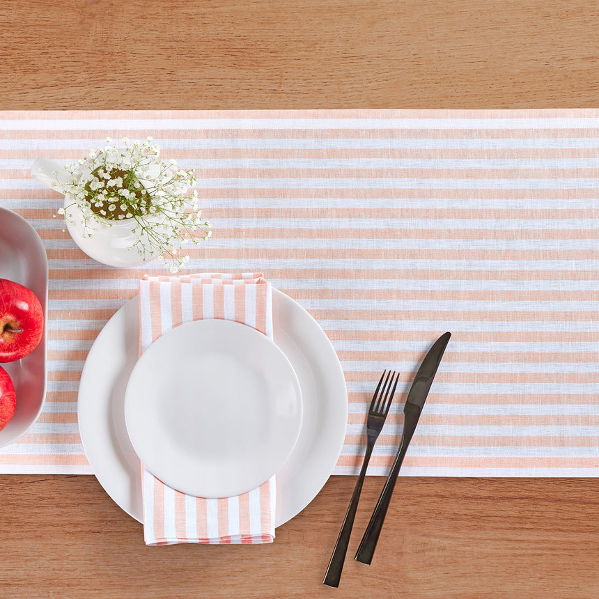 Amalfi Stripe Table Runner