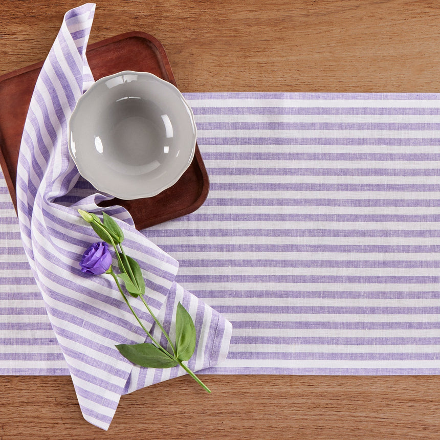 Amalfi Stripe Table Runner