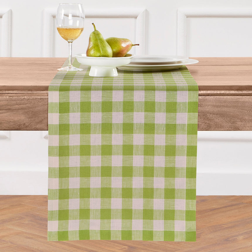 Morgan Check Table Runner - Sale