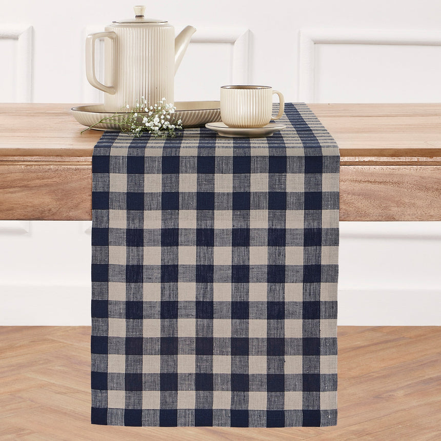 Morgan Check Table Runner - Sale