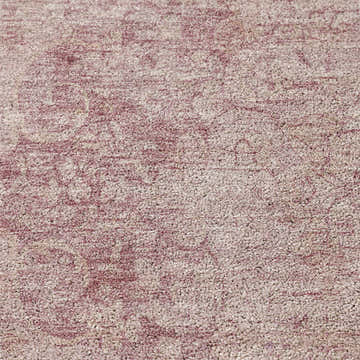 Close-up of the Dalyn Luxury Tabrook TB5 Pink Area Rug showing its beige and blush pink textured pattern.