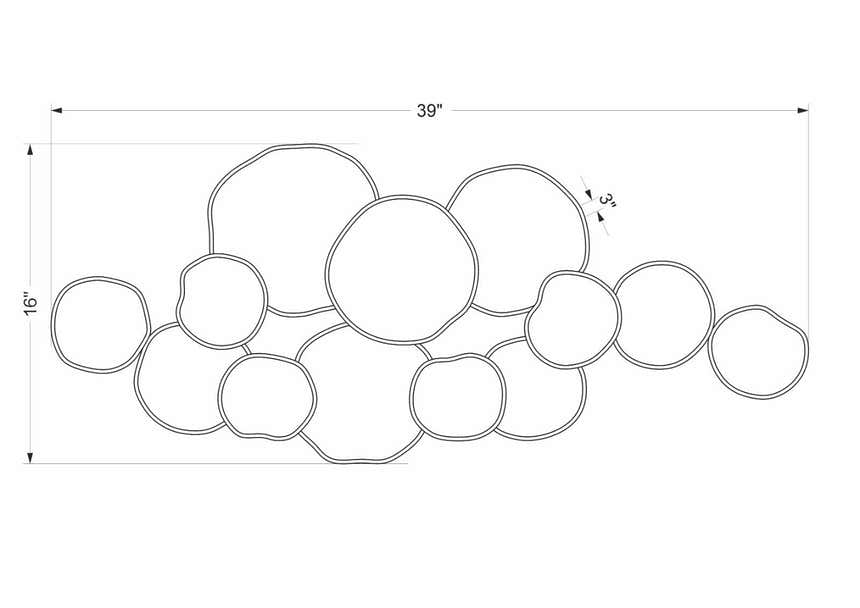 Termianak Metallic - Nickel Wall Decor