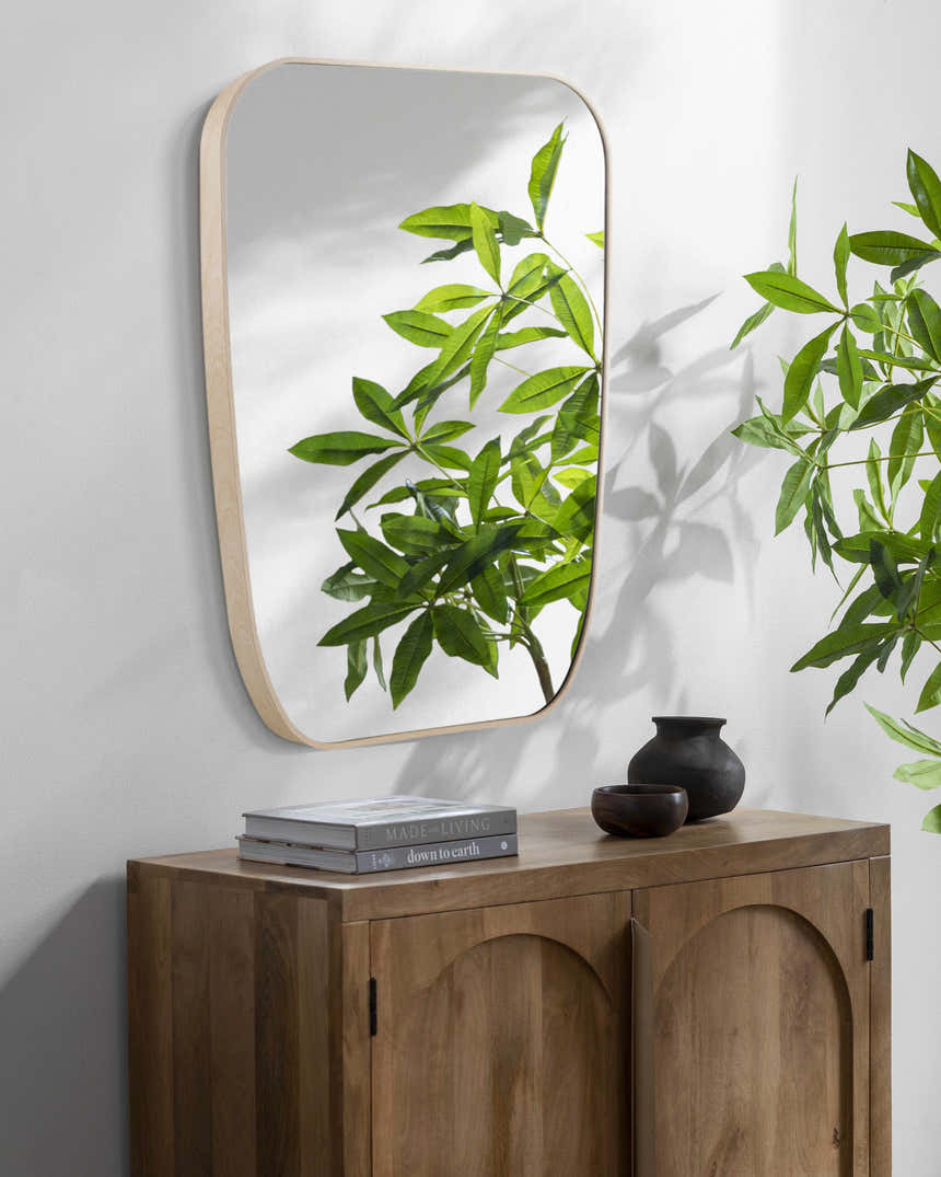 Texcaltic Dark Red Mirror