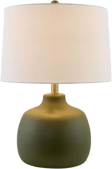 Tribaldos Green Table Lamp