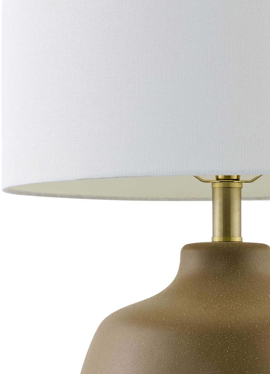 Tribaldos Dark Red Table Lamp