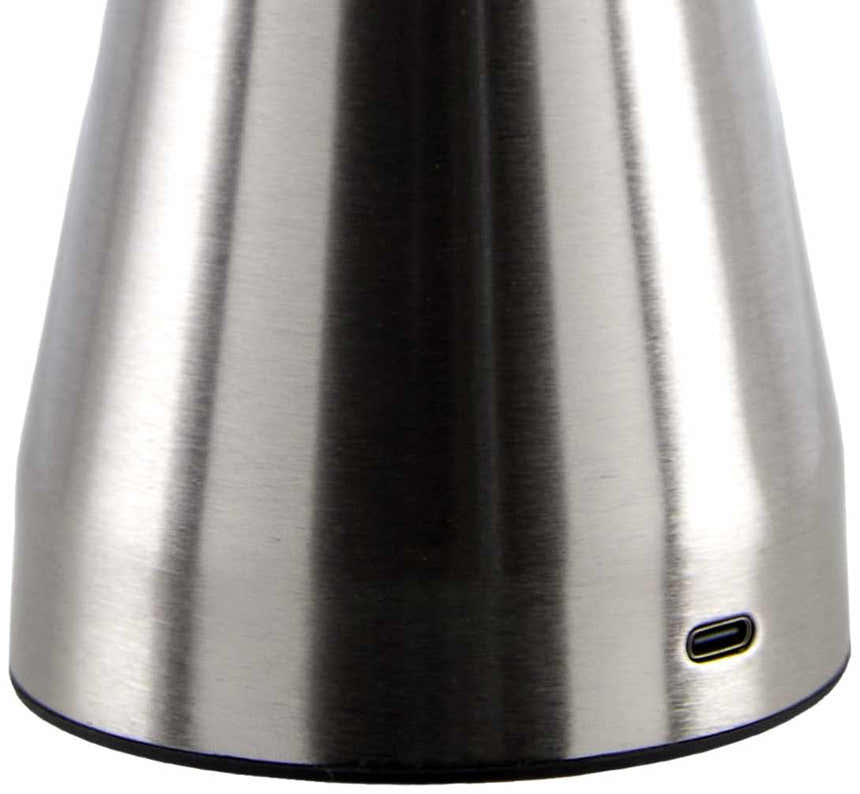 Takhatgarh Metallic - Nickel Table Lamp