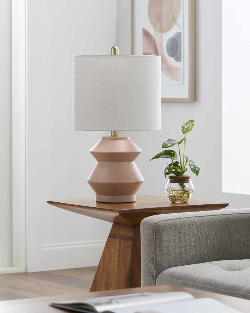 Tabaquite Blush Table Lamp