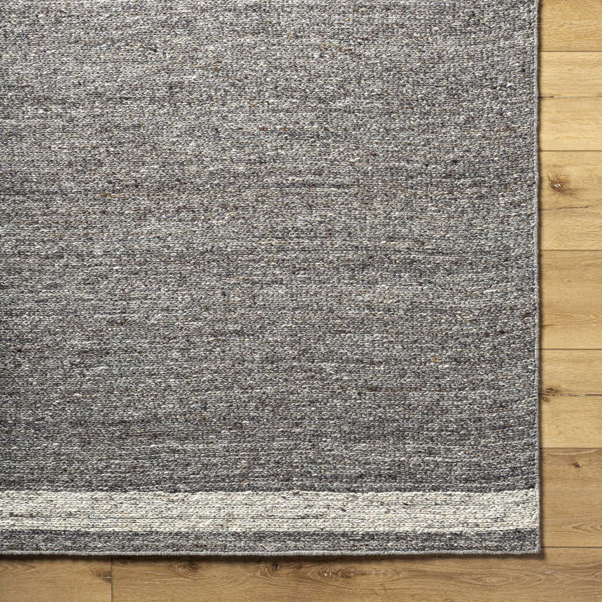 Sample Tiran Gray Wool Area Rug