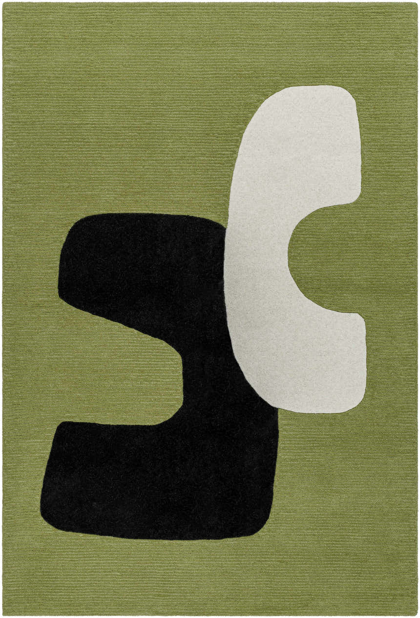 Made to Order Custom Size Terah Olive Area Rug