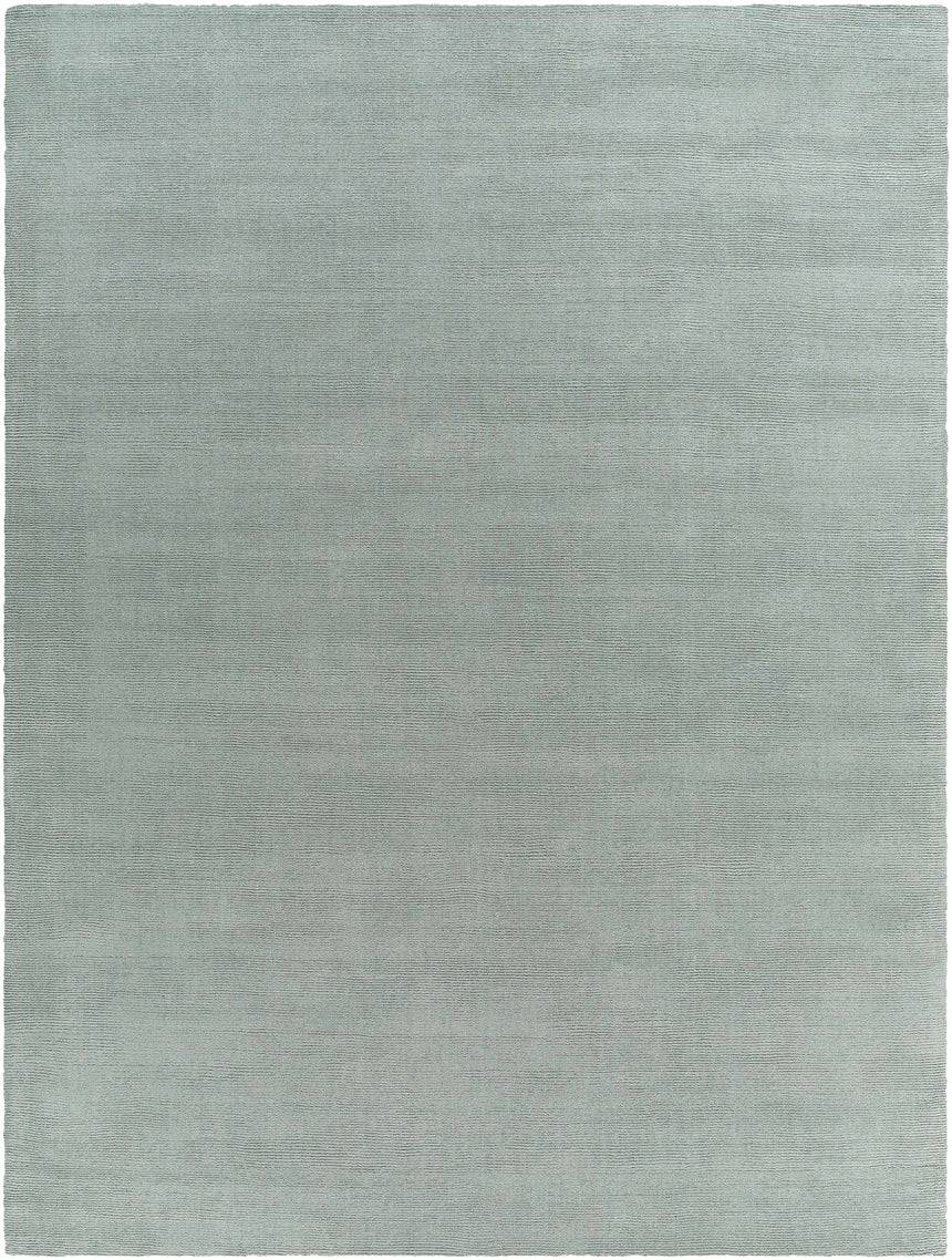 Brockton Solid Dusty Sage Wool Rug