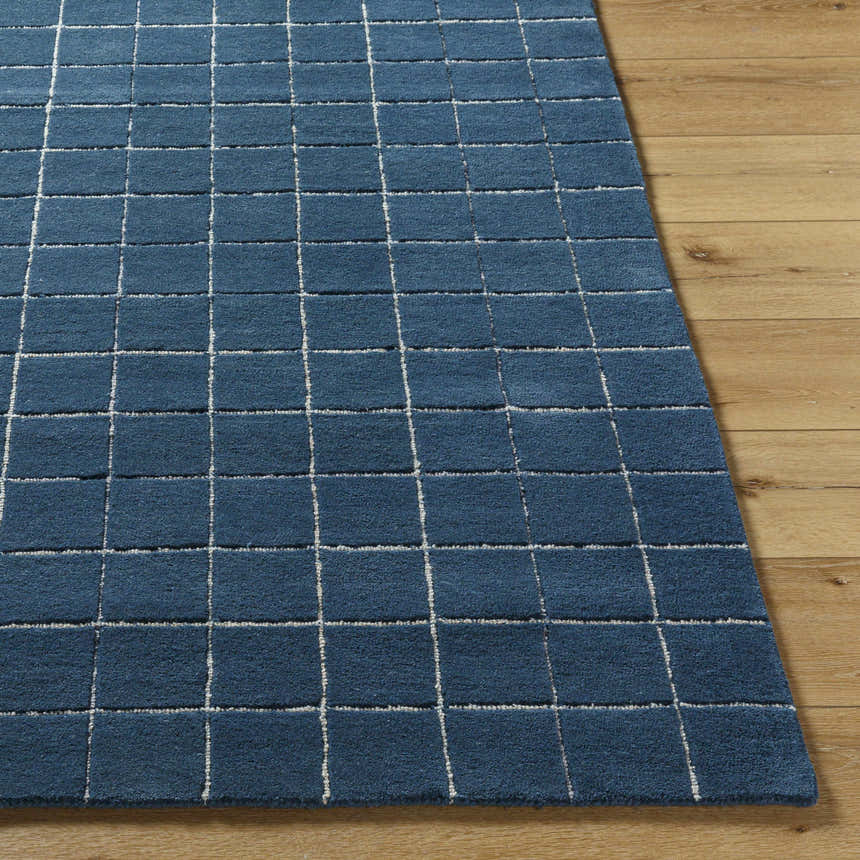 Made to Order Custom Size Toshi Blue Area Rug
