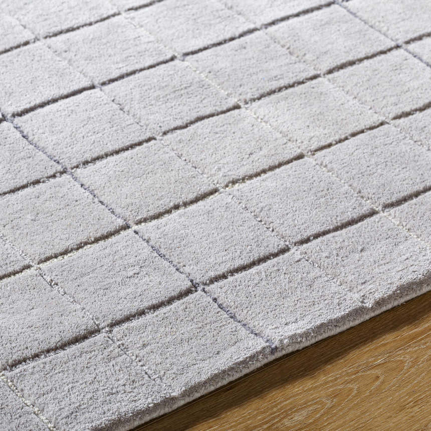 Made to Order Custom Size Toshi Sterling Gray Area Rug