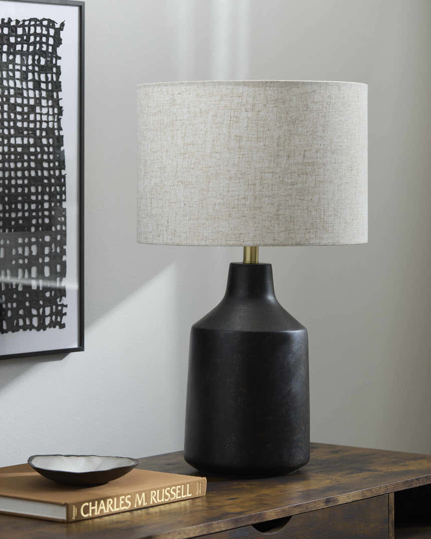 Toamasina Dark Brown Table Lamp