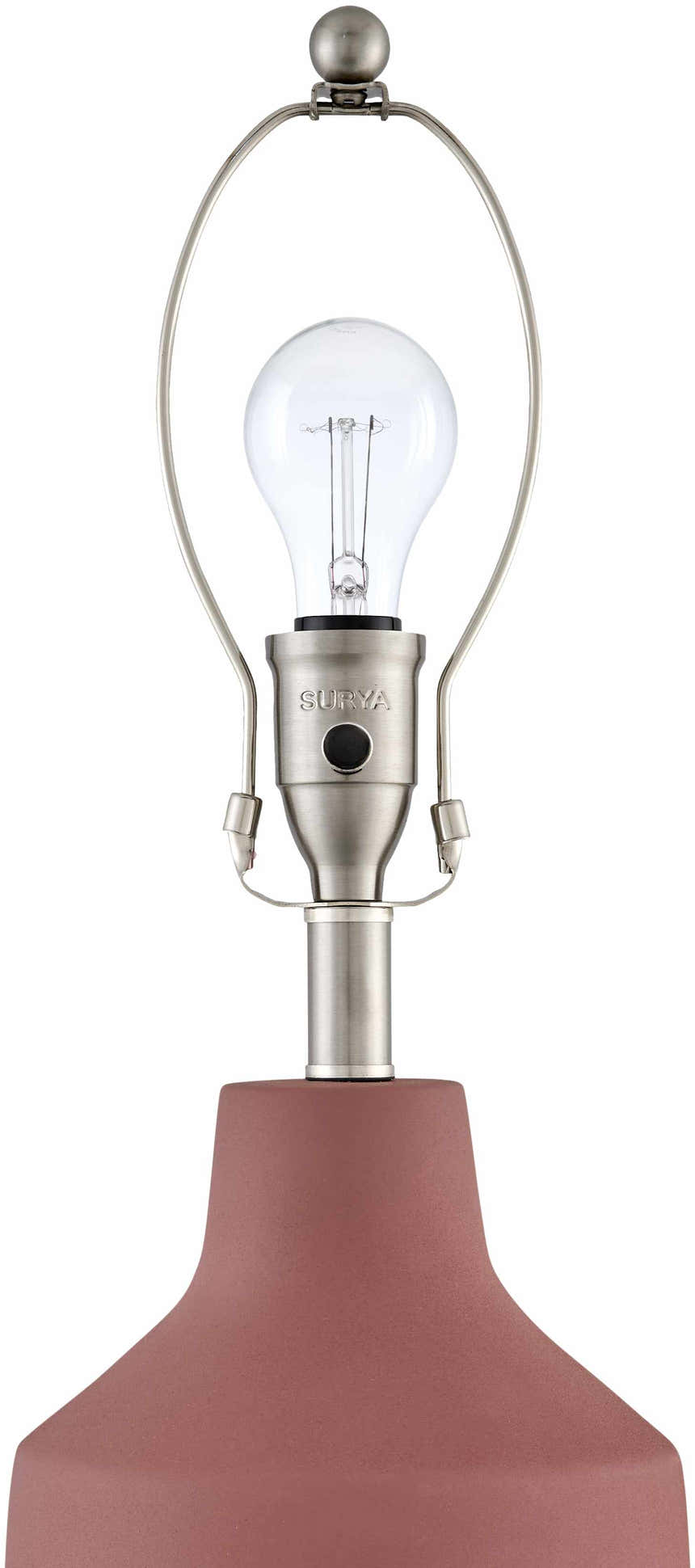 Toamasina Brick Red Table Lamp