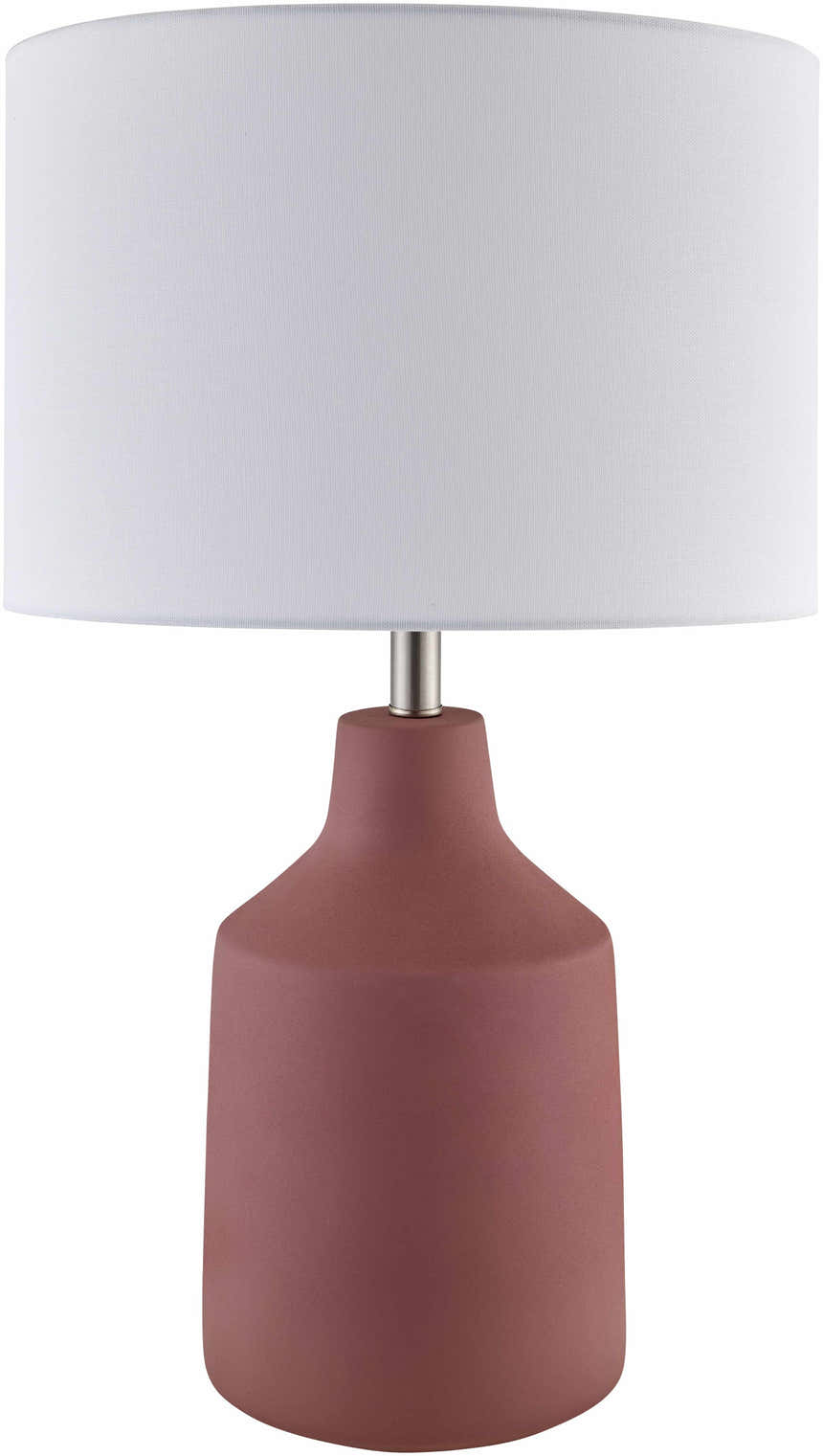 Toamasina Brick Red Table Lamp