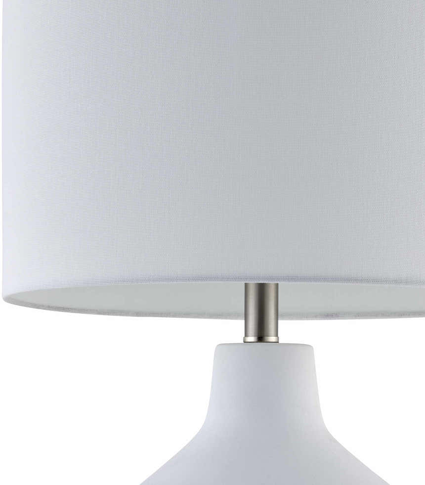 Toamasina White Table Lamp