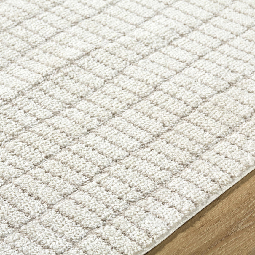 Cascade White Area Rug
