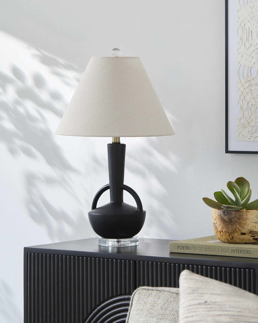 Witmarsum Black Table Lamp