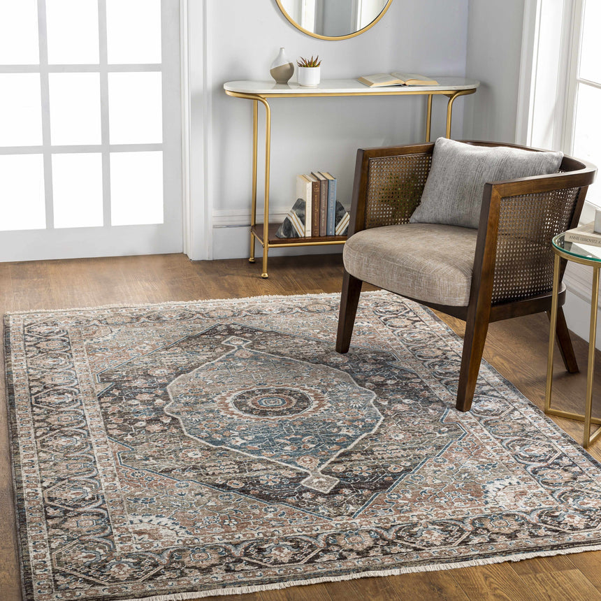 Baychester Brown Area Rug - Clearance