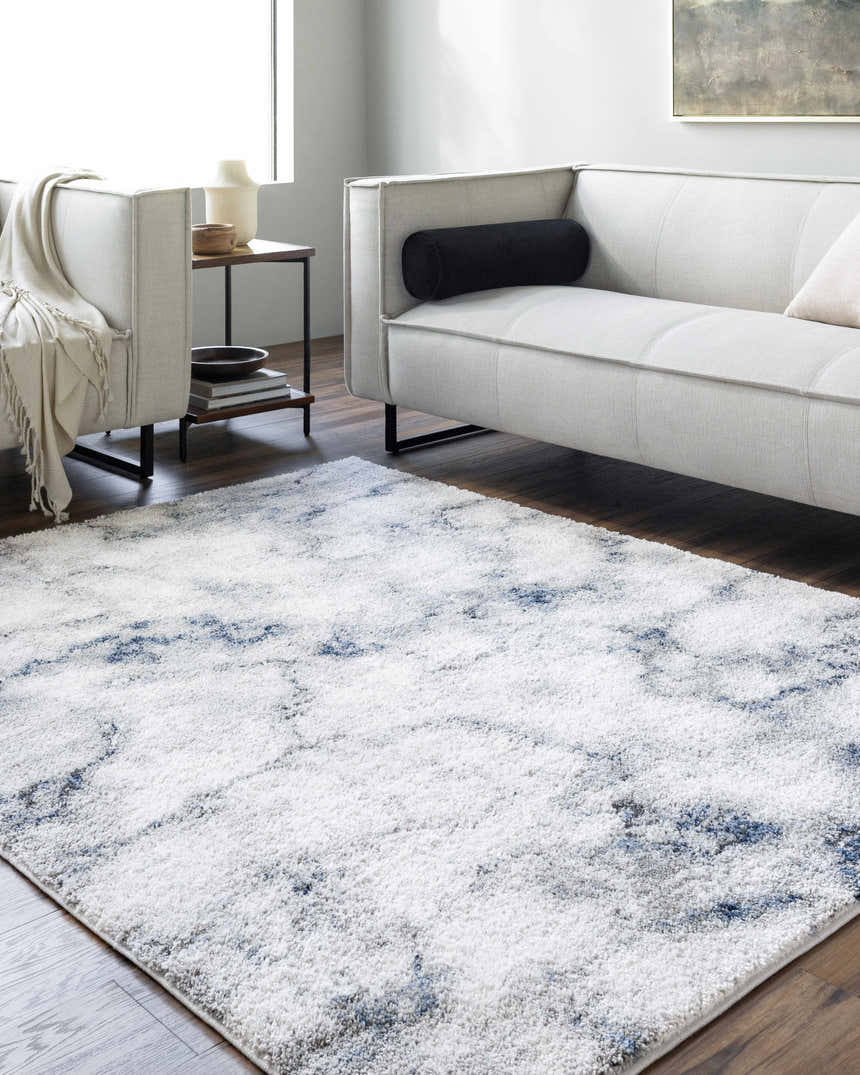 Sample Titan White Area Rug - Clearance