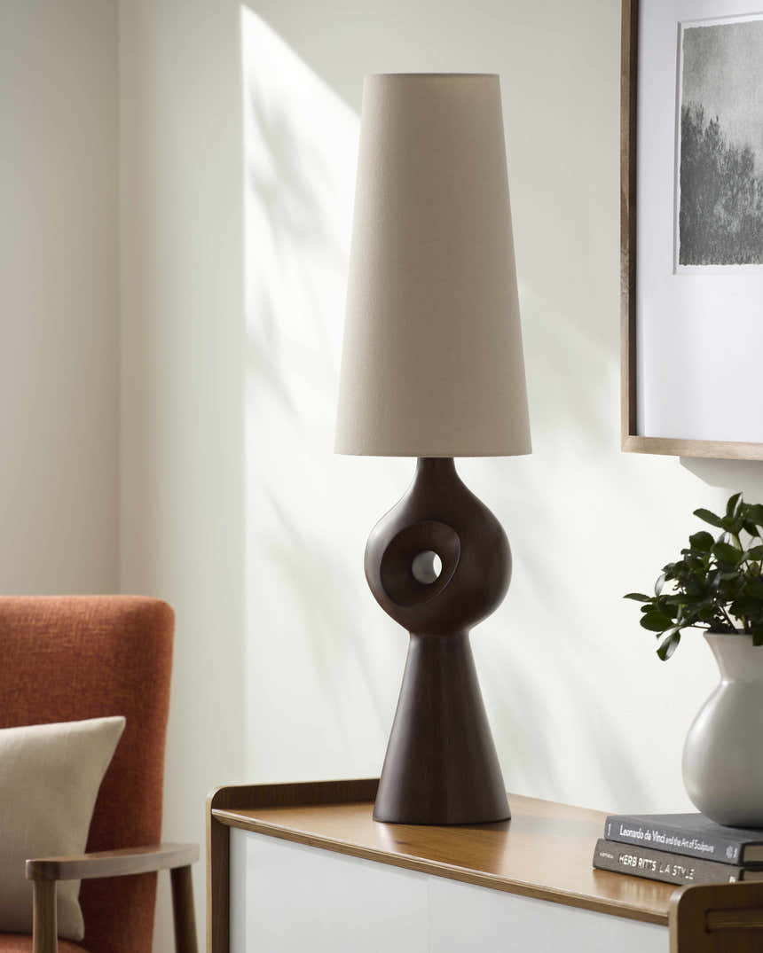 Jotao Dark Brown Table Lamp