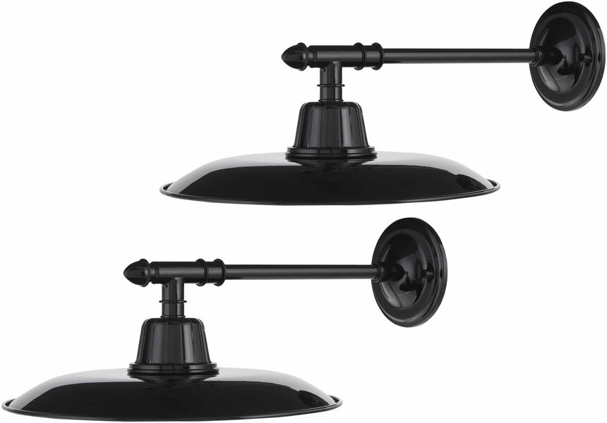 Oberkotzau Black Wall Sconce