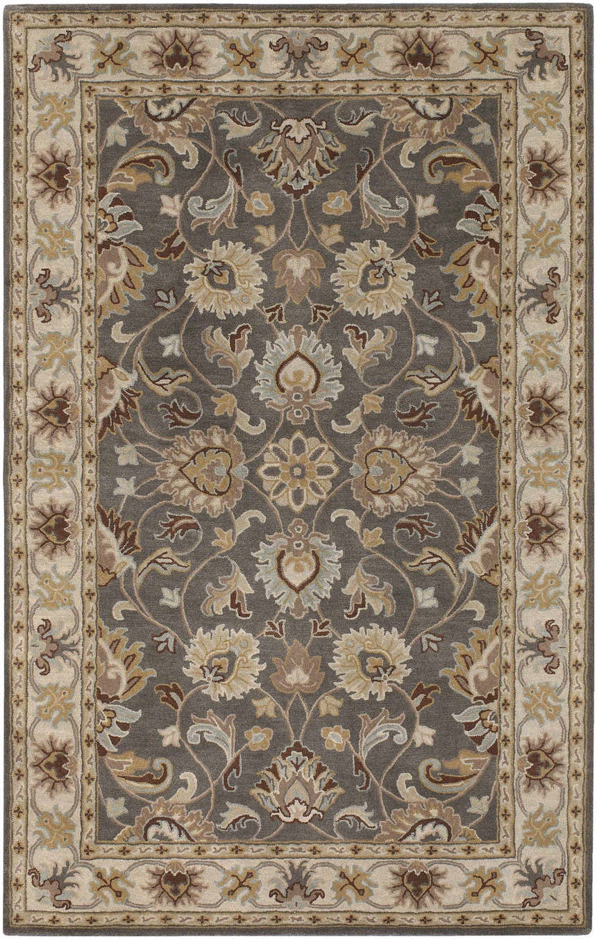 Made to Order Custom Size Cherryfield Hand Tufted Taupe 1005 Area Rug