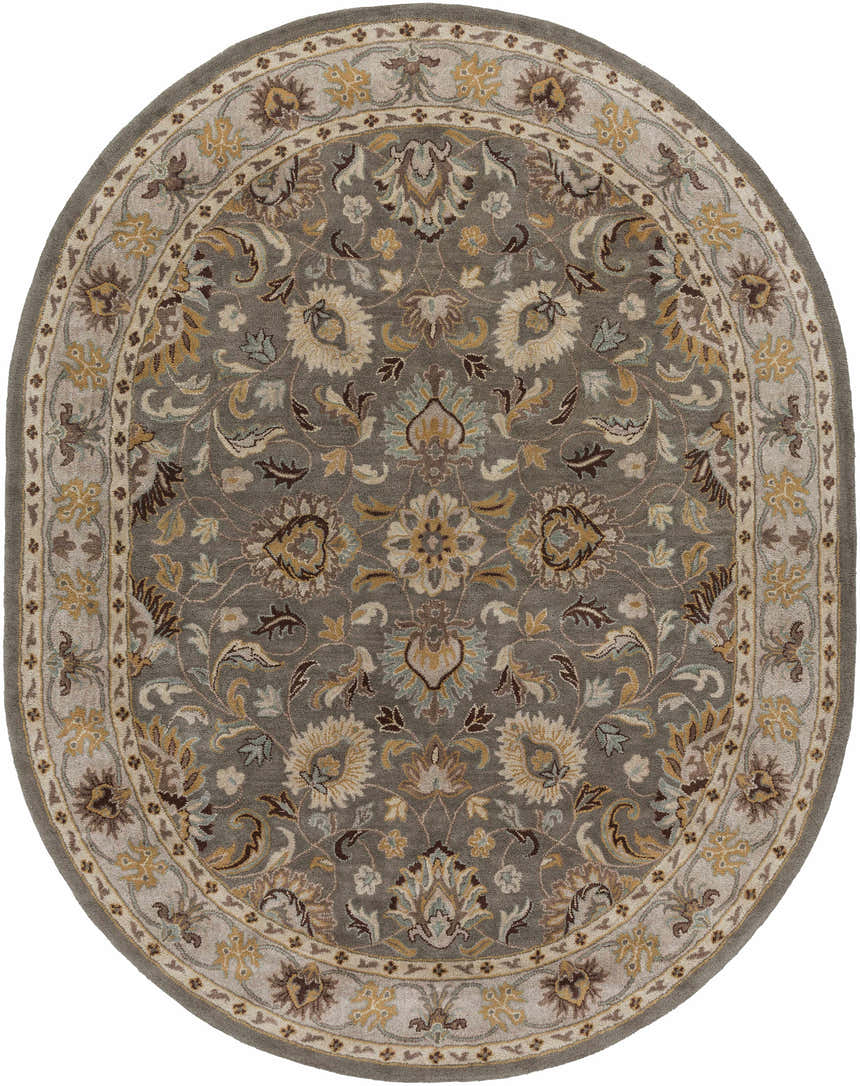 Made to Order Custom Size Cherryfield Hand Tufted Taupe 1005 Area Rug