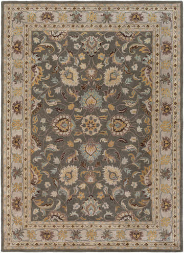 Made to Order Custom Size Cherryfield Hand Tufted Taupe 1005 Area Rug